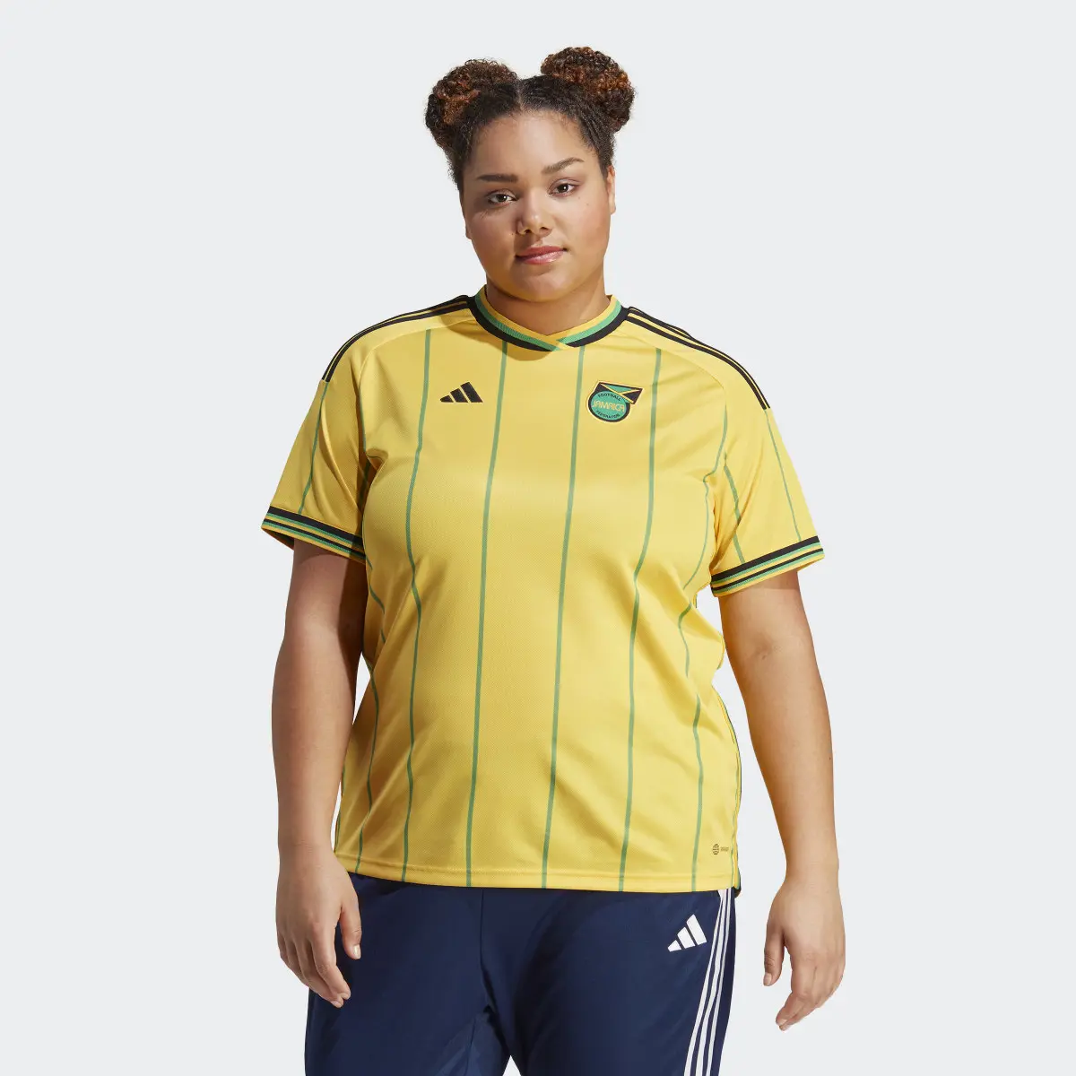 Adidas Camiseta primera equipación Jamaica 23 (Tallas grandes). 2