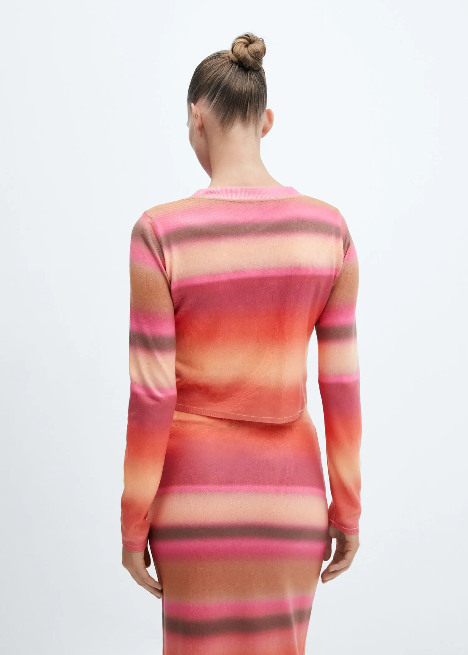Mango Gradient-print sweater. 3