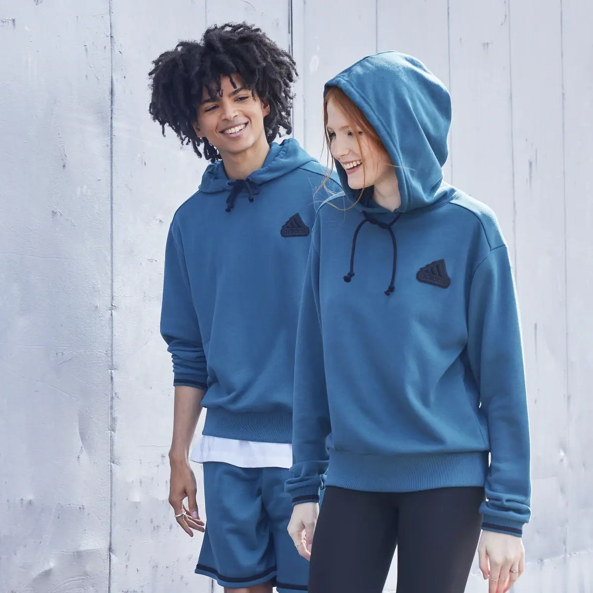 Adidas French Terry Hoodie (Gender Neutral). 1
