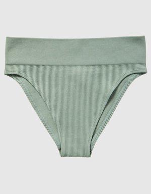 Ribbed Seamless Cheeky Panty