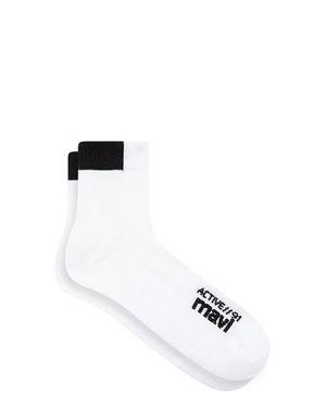 Beyaz Soket Çorap