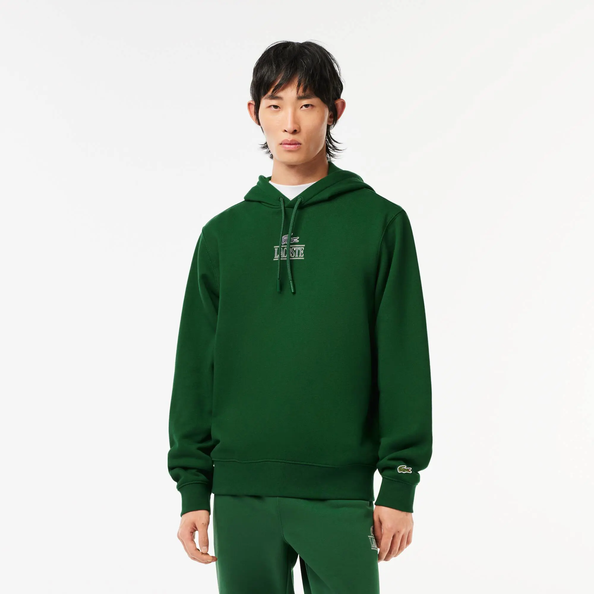 Lacoste Sweatshirt à capuche Jogger avec imprimé Lacoste. 1