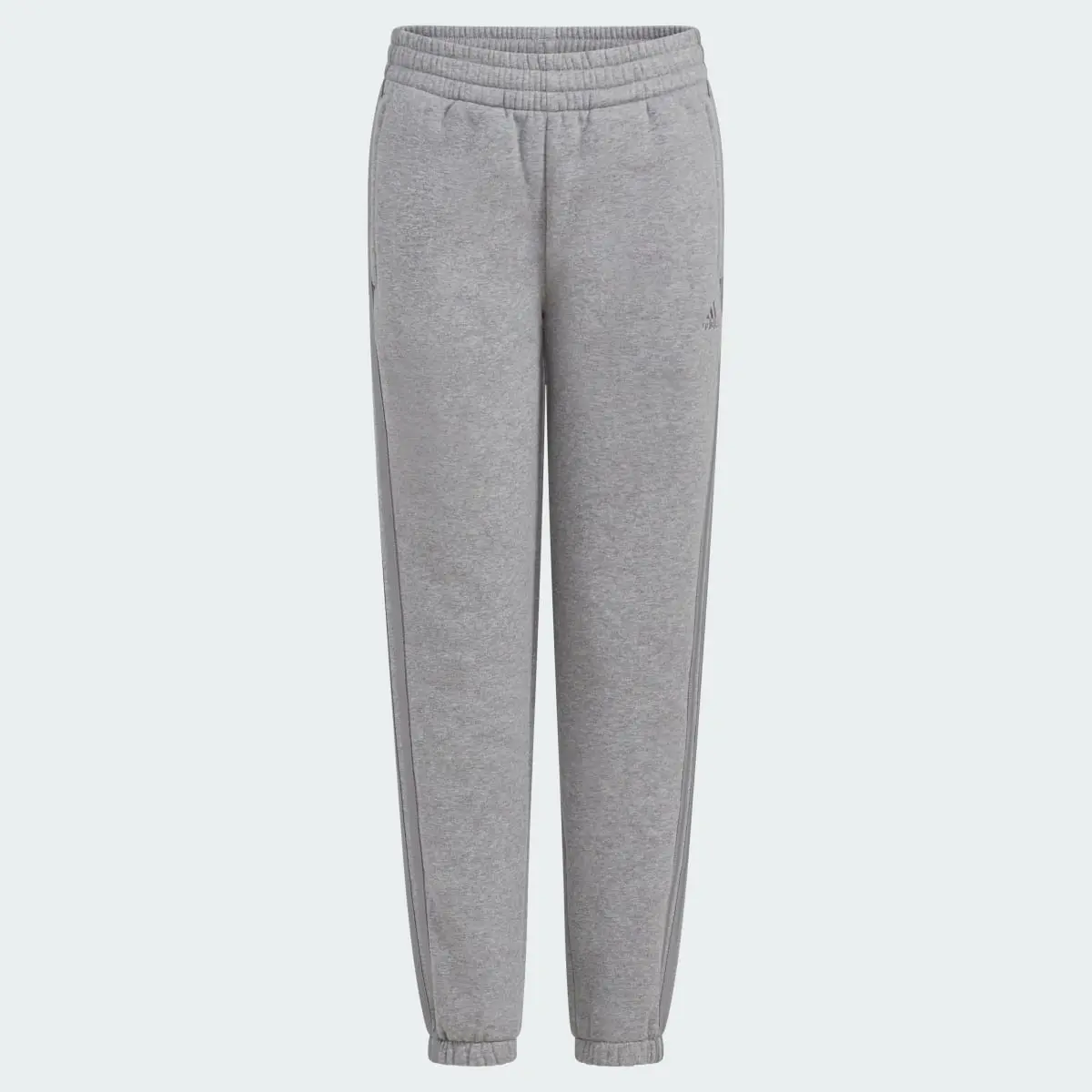 Adidas Elastic Waistband 3-Stripes Cotton Fleece Jogger. 3