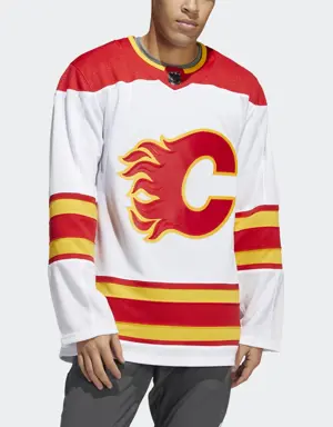 Flames Away Authentic Pro Jersey