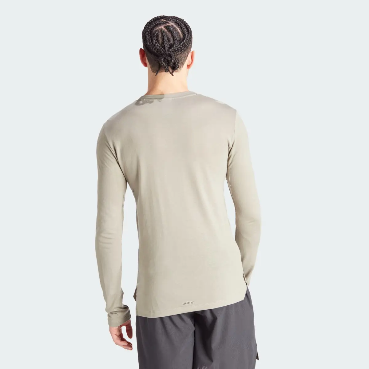 Adidas Workout Long Sleeve Tee. 3