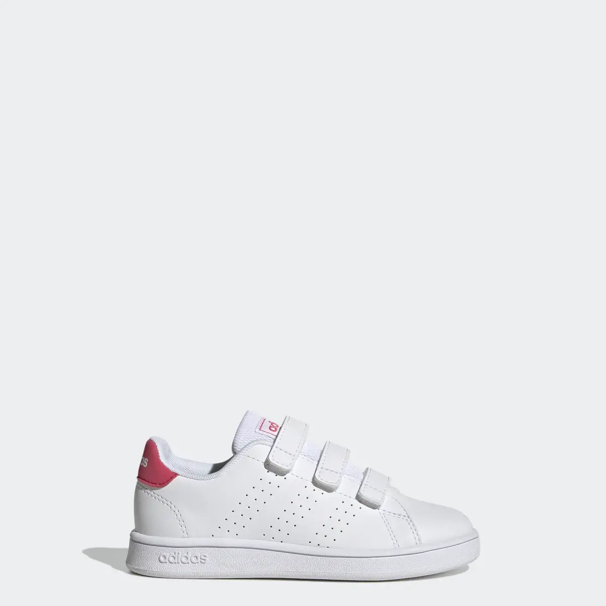 Adidas Advantage Court Lifestyle Hook-and-Loop Shoes. 1