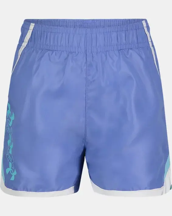 Under Armour Toddler Girls' UA Fly-By Shorts. 1