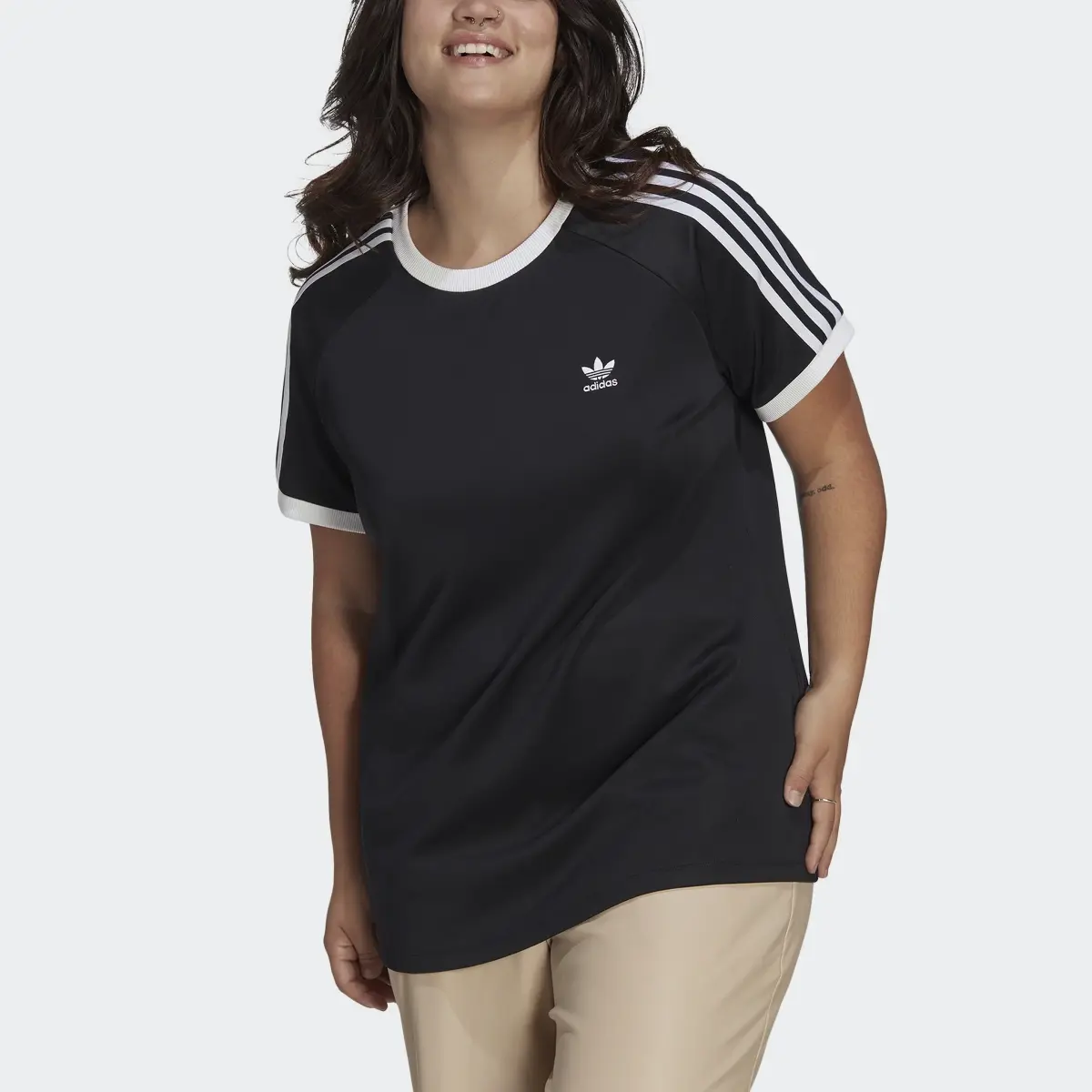 Adidas Playera Adicolor Classics Slim 3 Franjas. 1