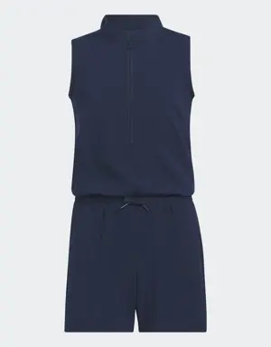 Half-Zip Romper