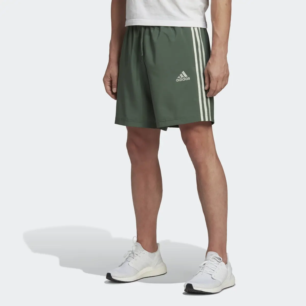 Adidas AEROREADY Essentials Chelsea 3-Stripes Shorts. 1