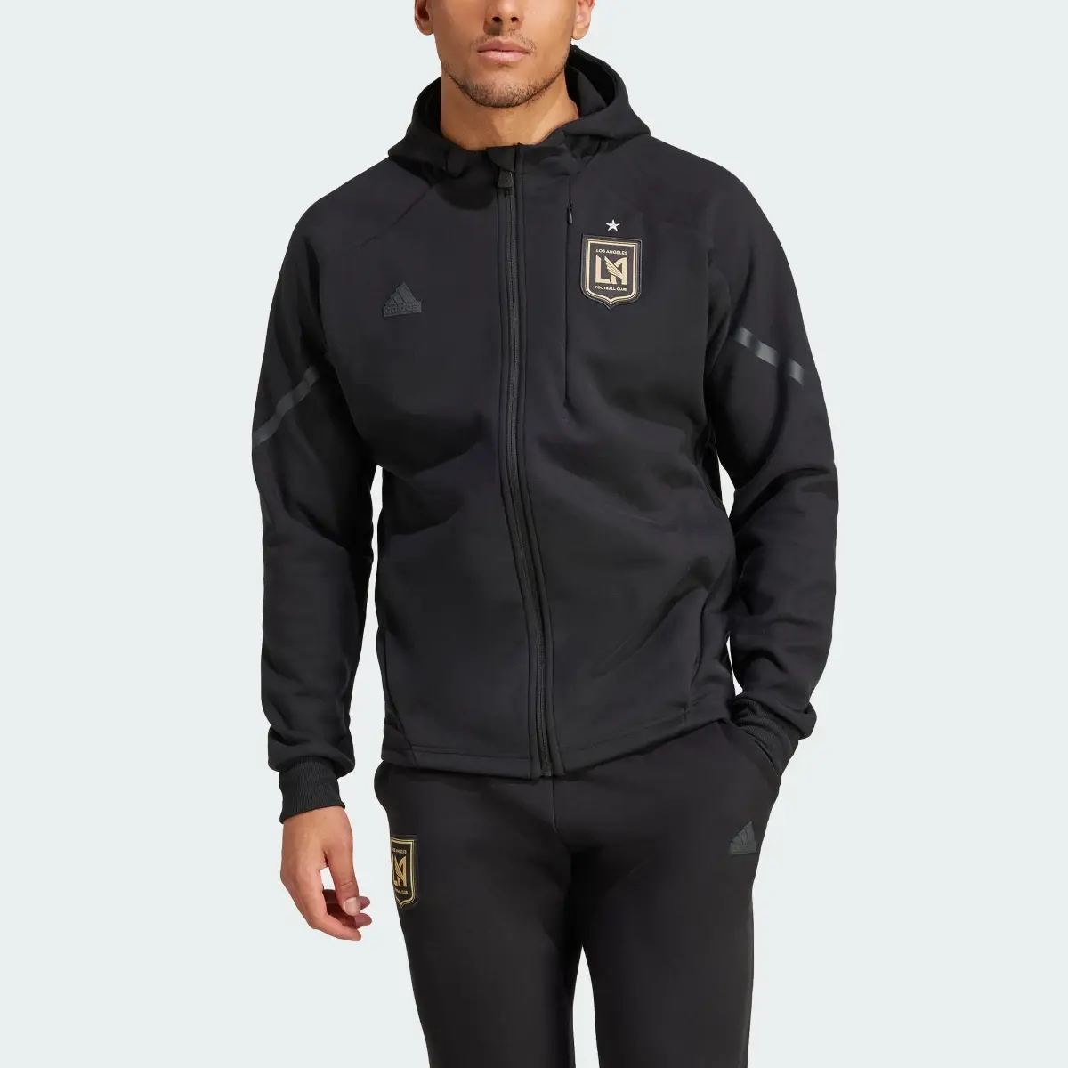 Adidas Chaqueta himno Los Angeles FC Designed for Gameday. 1