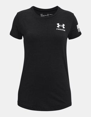 Girls' UA Freedom Flag T-Shirt