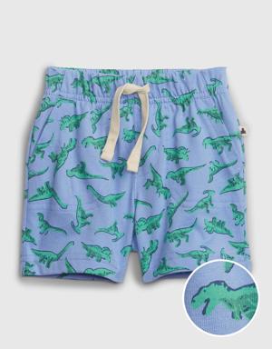 Baby Organic Cotton Mix and Match Pull-On Shorts blue