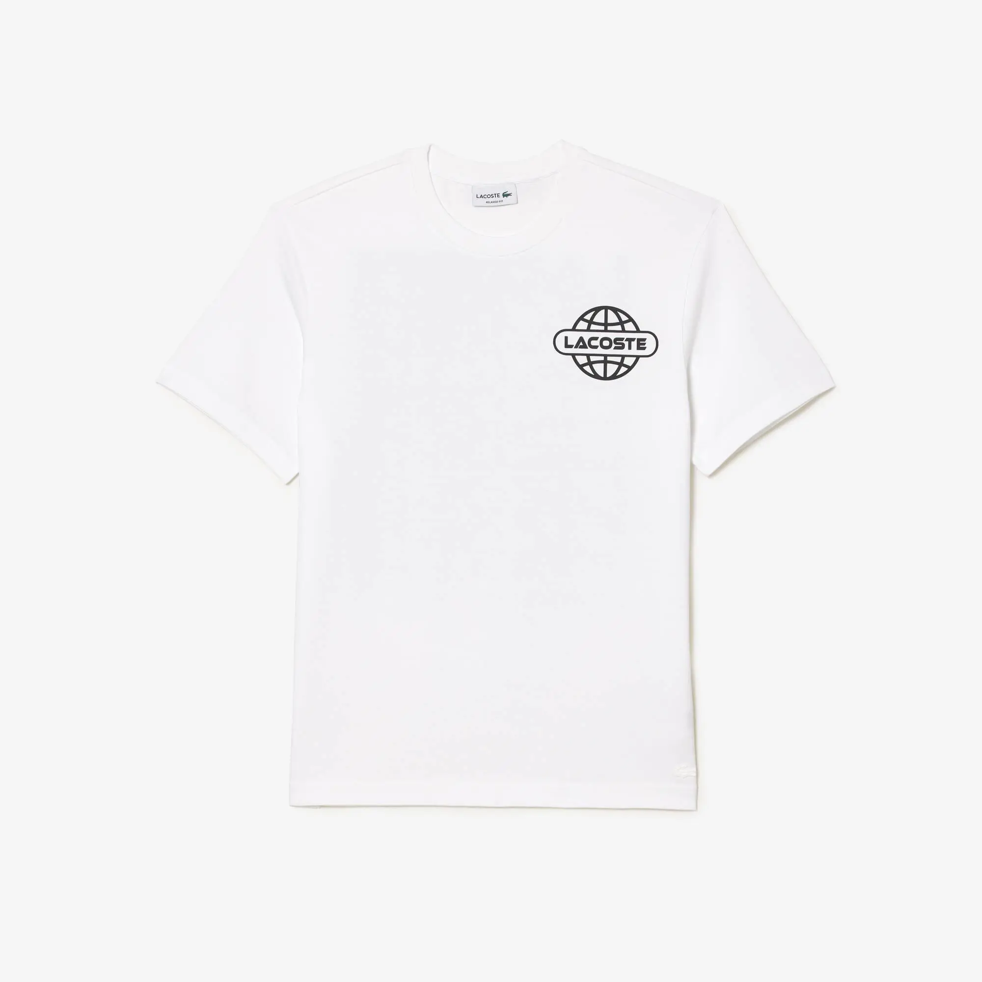 Lacoste Printed Heavy Cotton Jersey T-shirt. 2