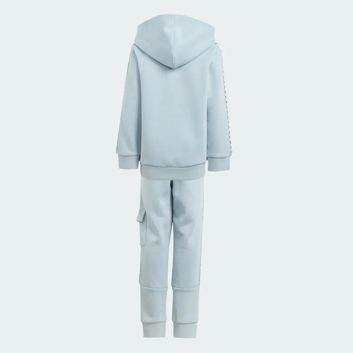 Adidas Tape Hoodie and Pants Set. 2