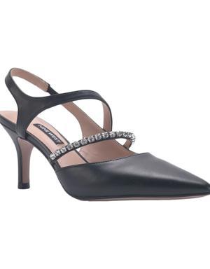 PALMA 3FX Siyah Kadın Topuklu Ayakkabı
