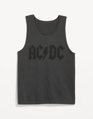 AC/DC™ Gender-Neutral Graphic Tank Top for Adults black