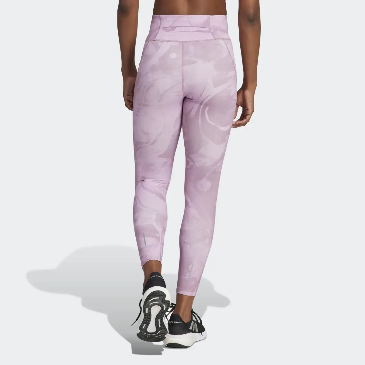 Adidas Daily Run Print 7/8 Leggings. 2