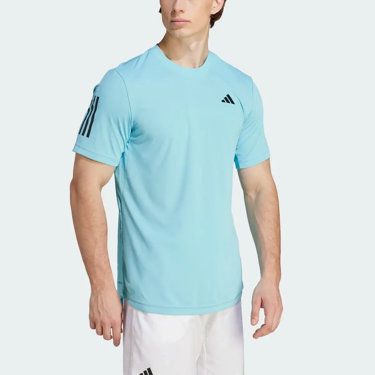Adidas Club 3-Stripes Tennis T-Shirt. 1