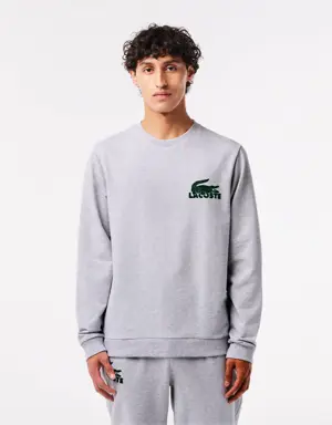 Lacoste Sweatshirt de interior em felpa de algodão para homem