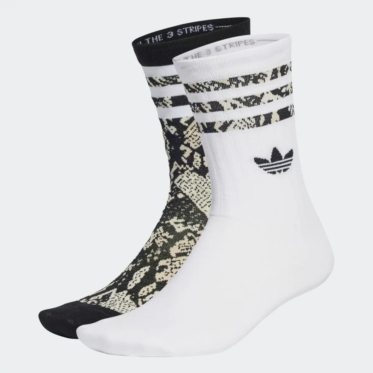 Adidas Snake Graphic Crew Socks 2 Pairs. 1