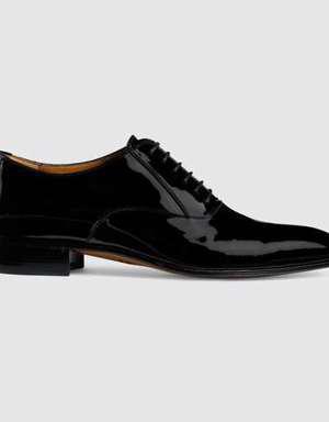 Men's lace-up shoe with Double G