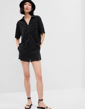 Gap Towel Terry Shorts black