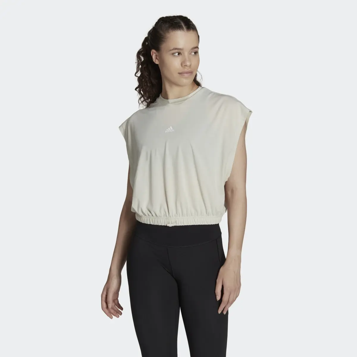 Adidas T-shirt sans manches Hyperglam. 2