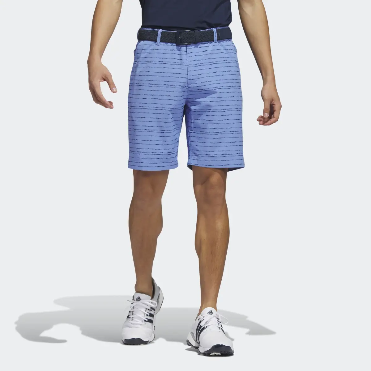 Adidas Textured 9-Inch Golf Shorts. 1