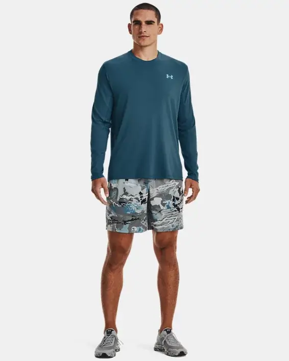 Under Armour Men's UA Iso-Chill Shorebreak Back Hook Long Sleeve. 3