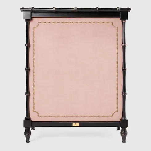 Gucci Velvet wood dresser. 2