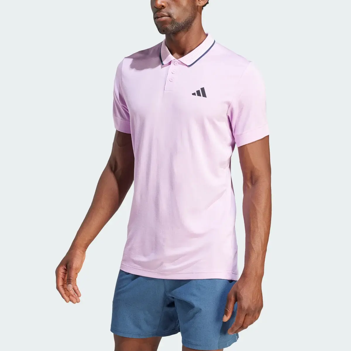 Adidas Playera Polo FreeLift para Tenis. 1