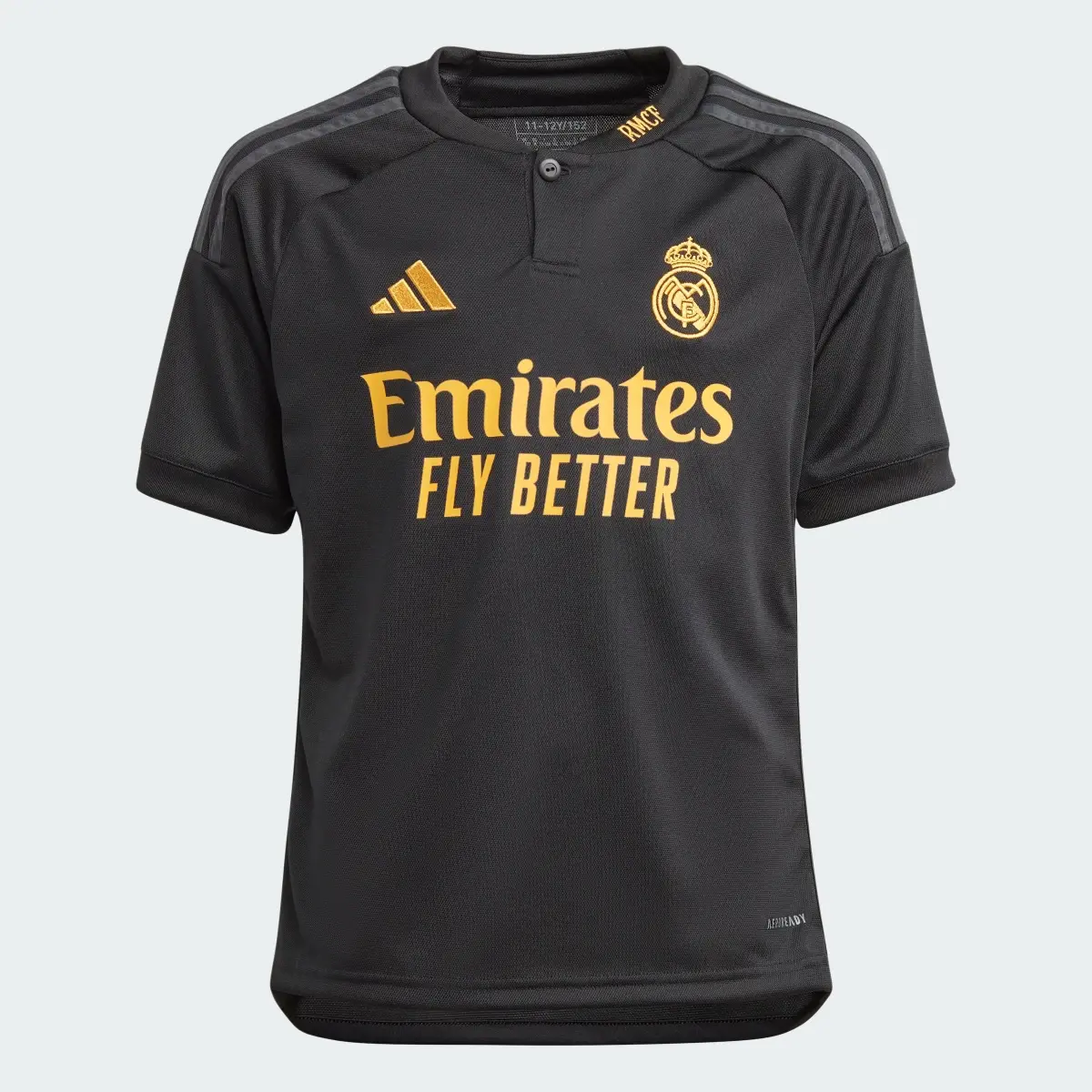 Adidas Camisola do Terceiro Equipamento 23/24 do Real Madrid – Criança. 1