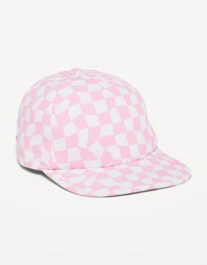 Nylon Printed Gender-Neutral Crushable Hat for Kids multi