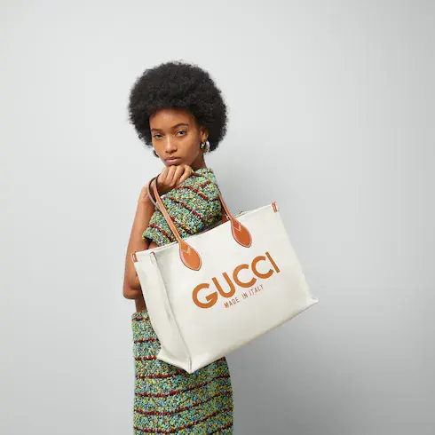 Gucci Tote bag with Gucci print. 3
