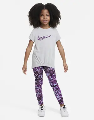 Nike Dri-FIT Printed Leggings Set