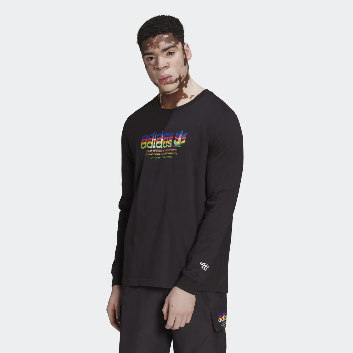 Adidas Hyperreal Long Sleeve Tee. 2