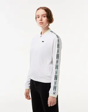 Lacoste Women's Recycled Fiber Stretch Tennis Jacket