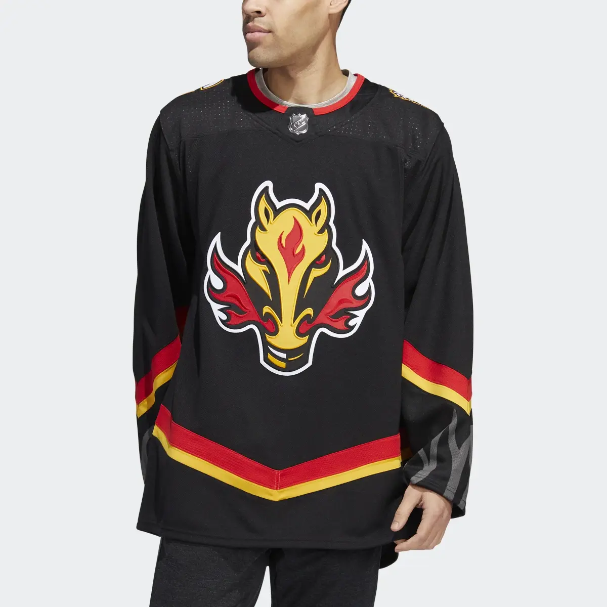 Adidas Flames Third Authentic Jersey. 1