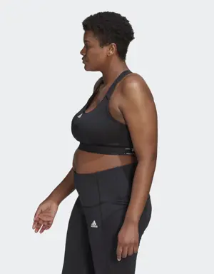 Adidas Brassière adidas Powerreact Training Maintien moyen (Grandes tailles). 3