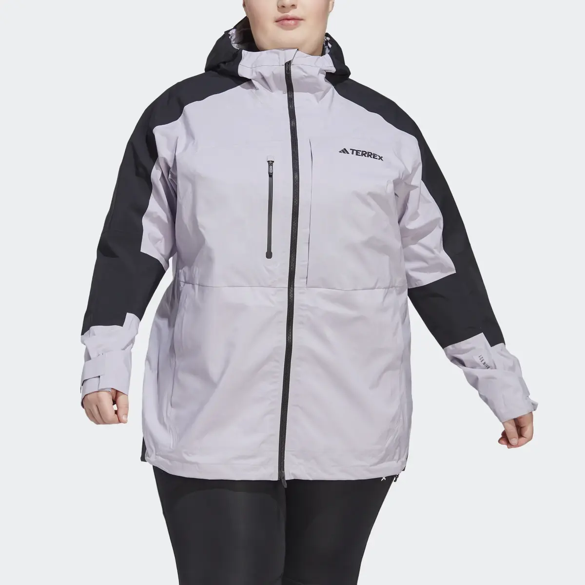 Adidas TERREX Xploric RAIN.RDY Hiking Jacket (Plus Size). 1