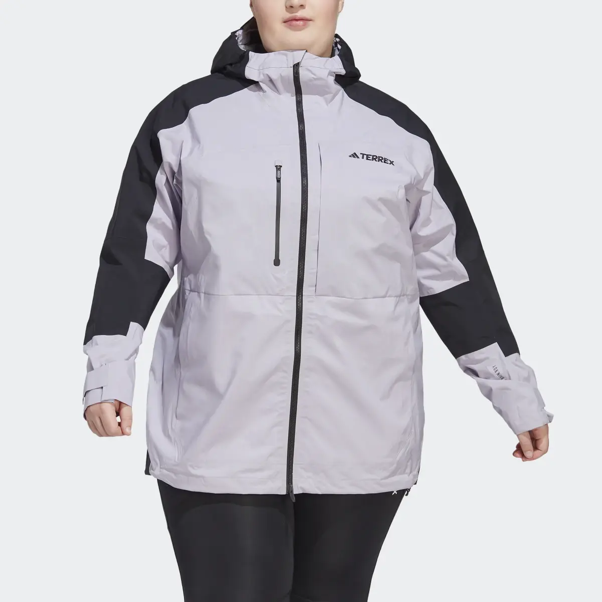 Adidas Terrex Xploric RAIN.RDY Hiking Jacket (Plus Size). 1