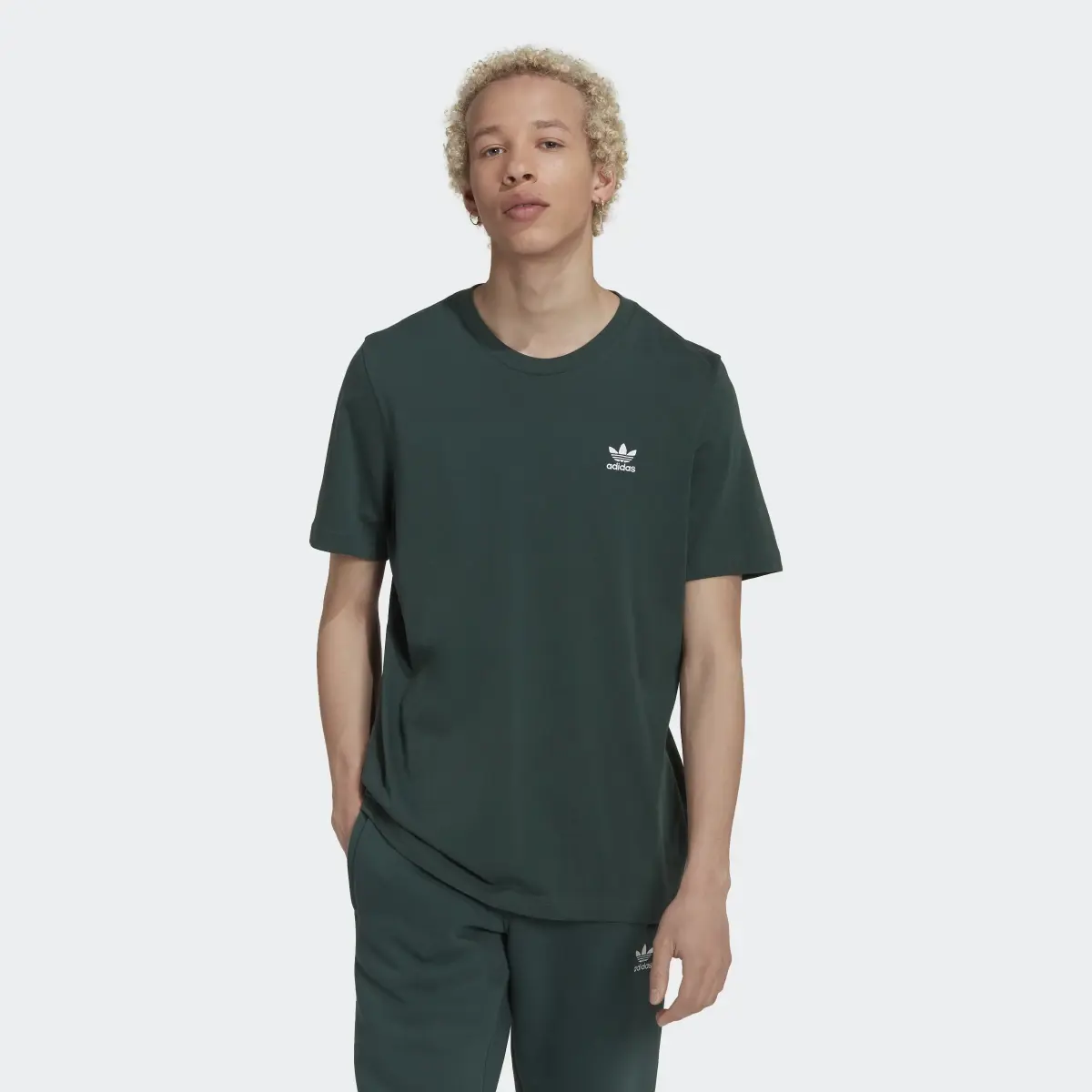 Adidas LOUNGEWEAR Adicolor Essentials Trefoil Tişört. 2