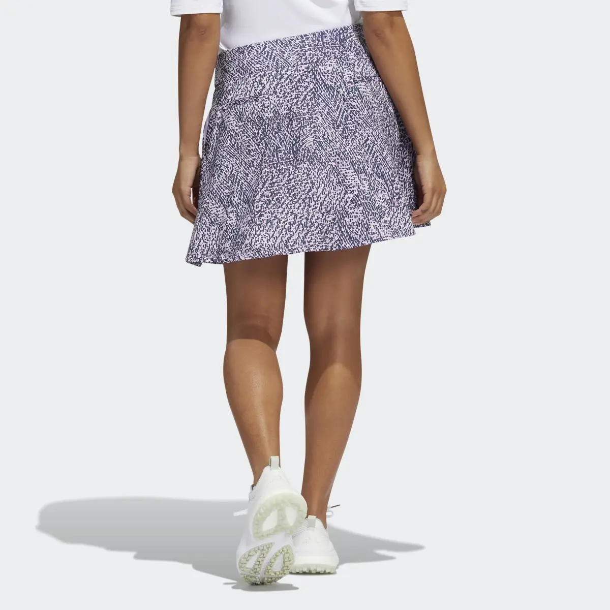 Adidas Printed Frill Golf Skirt. 2