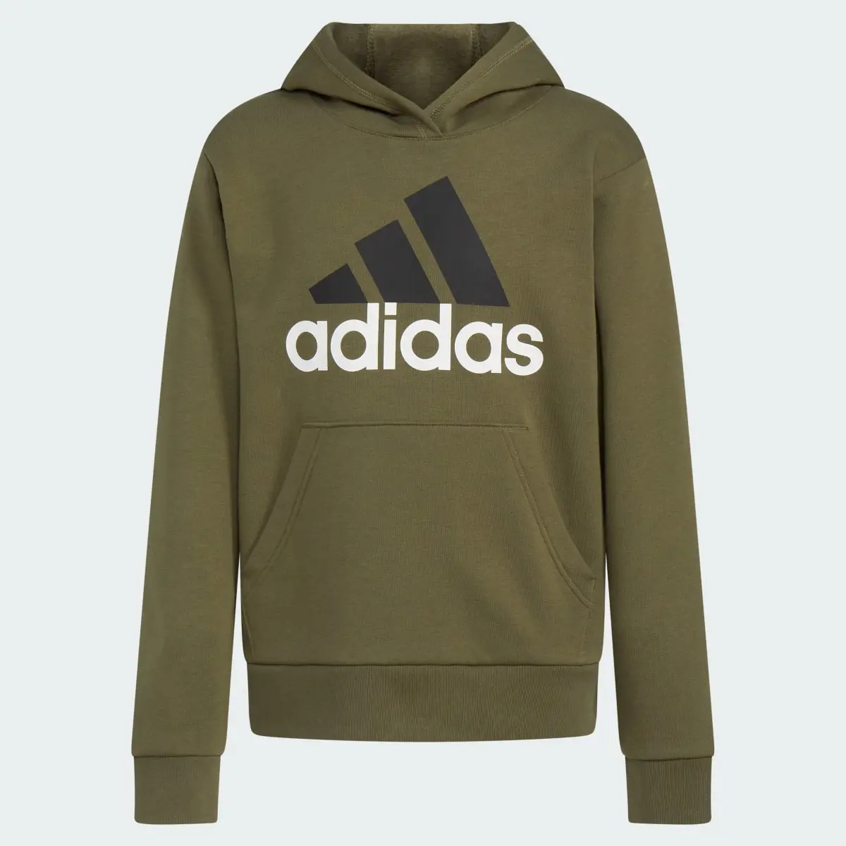 Adidas Long Sleeve Essential Fleece Hoodie. 3