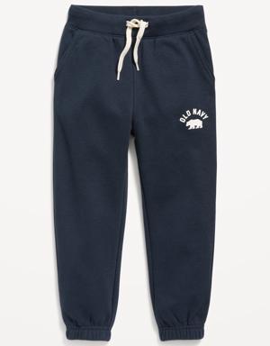 Old Navy Unisex Printed Logo Sweatpants for Toddler blue