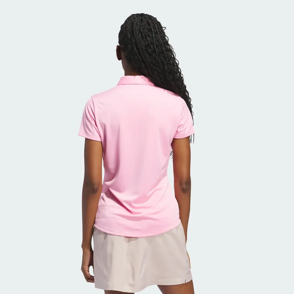 Adidas Polo Solid Performance – Mulher. 3