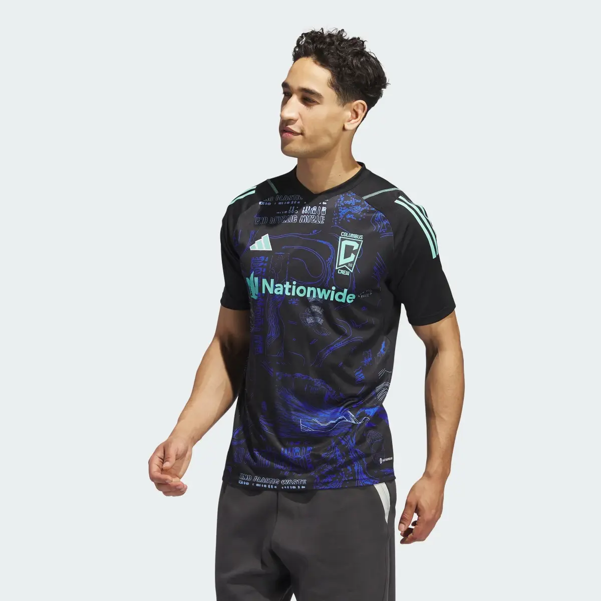 Adidas Columbus Crew One Planet Jersey. 2