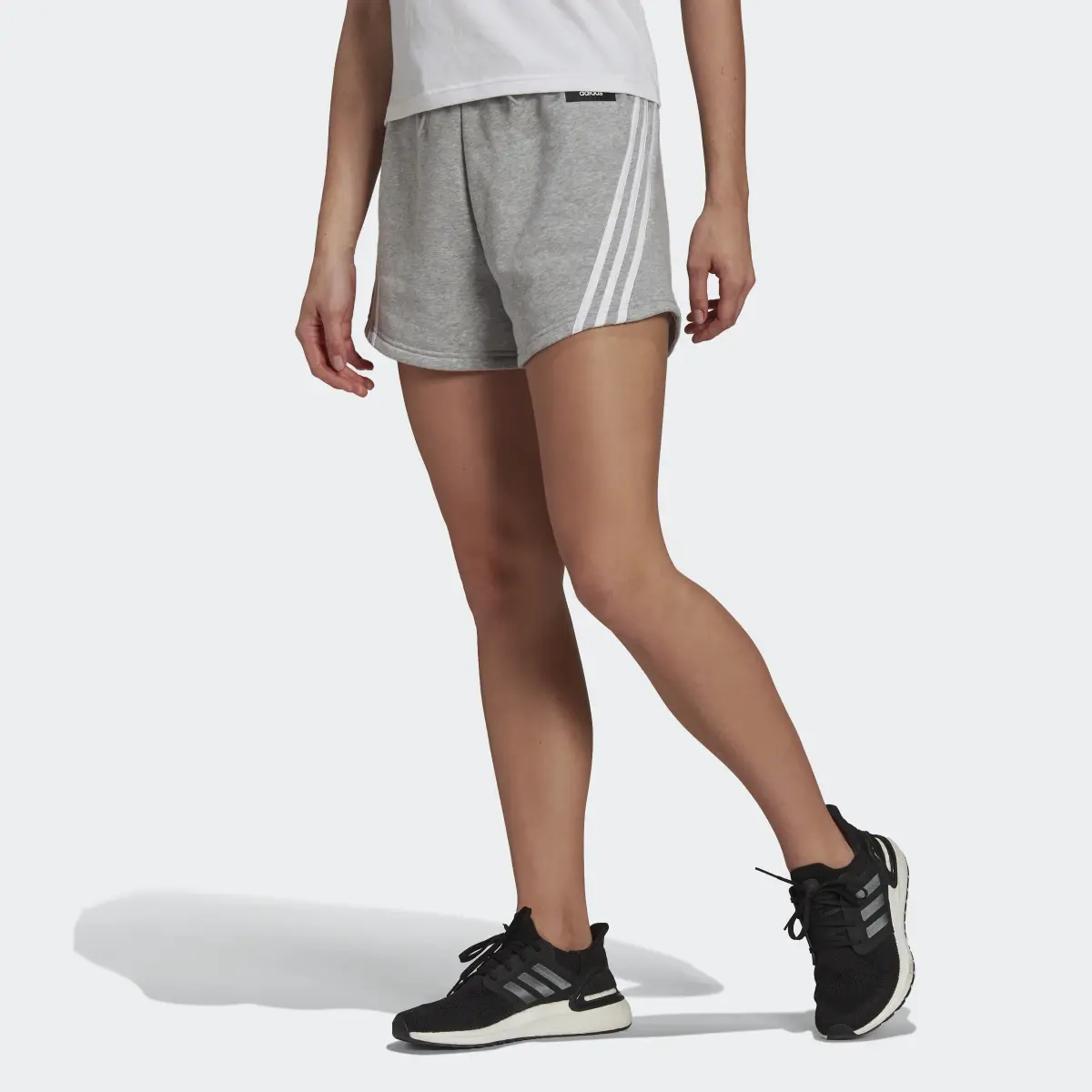 Adidas Sportswear Future Icons 3-Stripes Shorts. 1