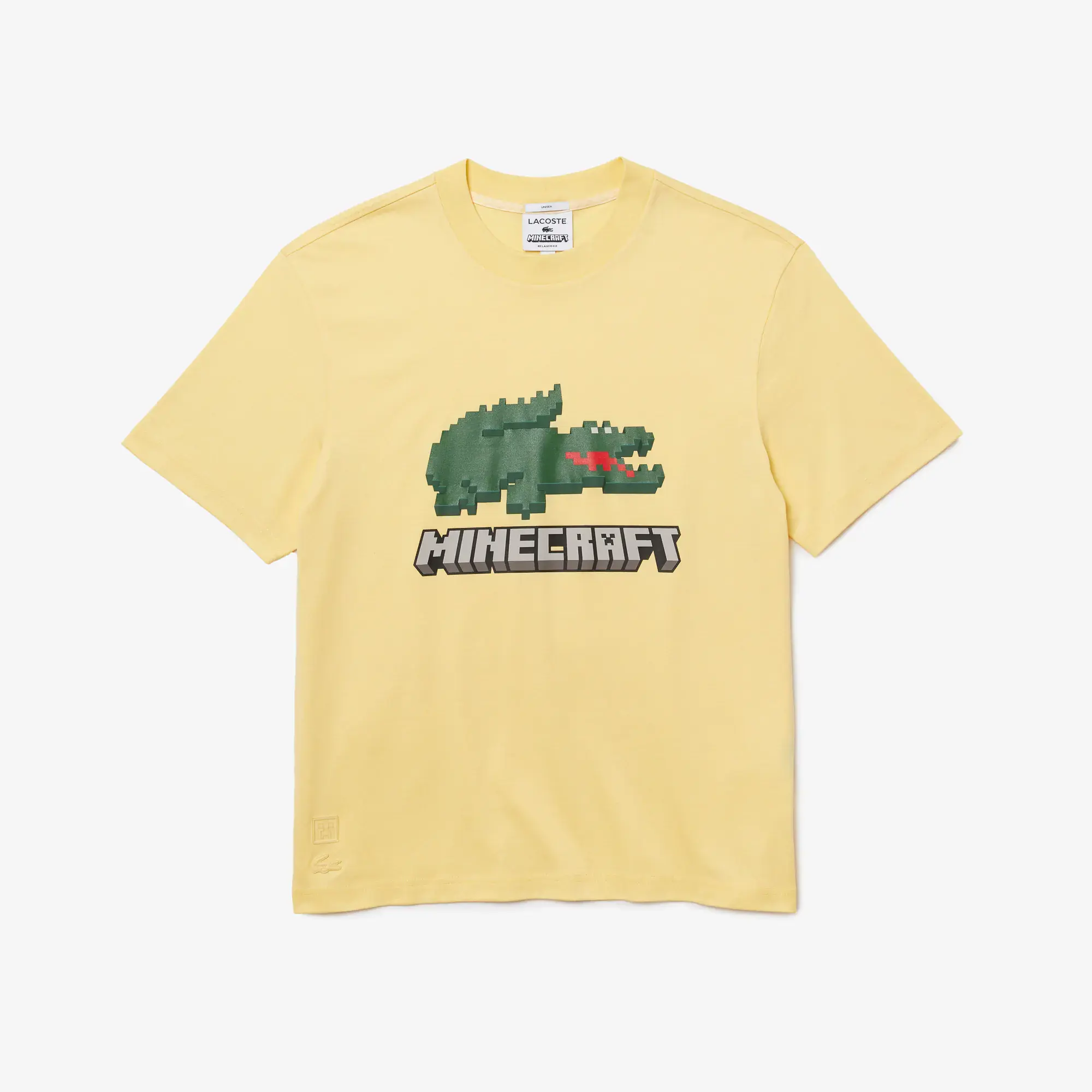 Lacoste Playera unisex Lacoste x Minecraft en algodón orgánico estampado. 2